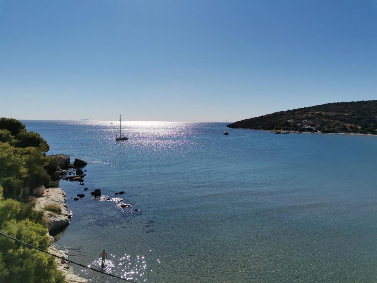 Sandy Beach Agia Marina  Exterior foto